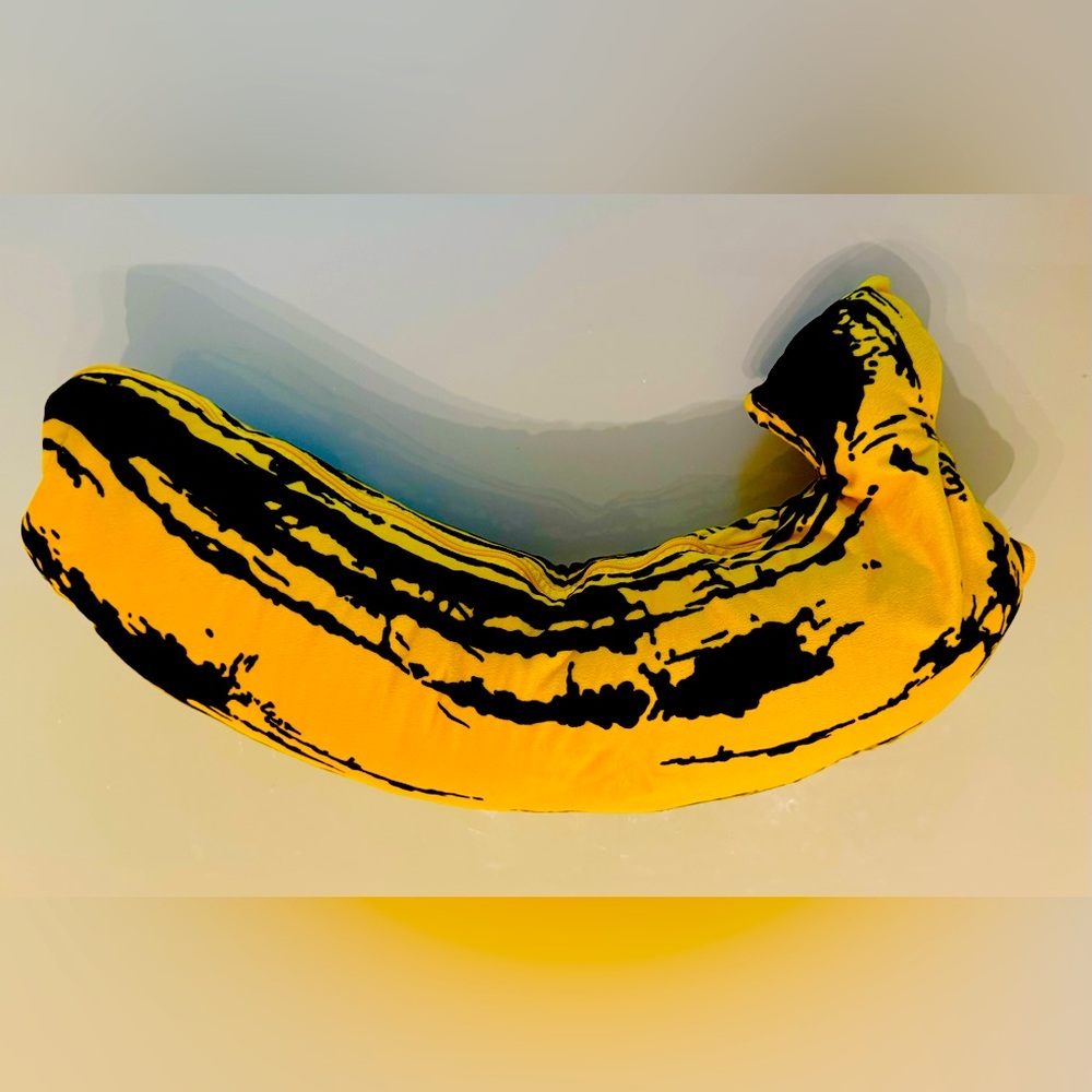 Warhol Banana, Anyone? Pillow + Blanket!